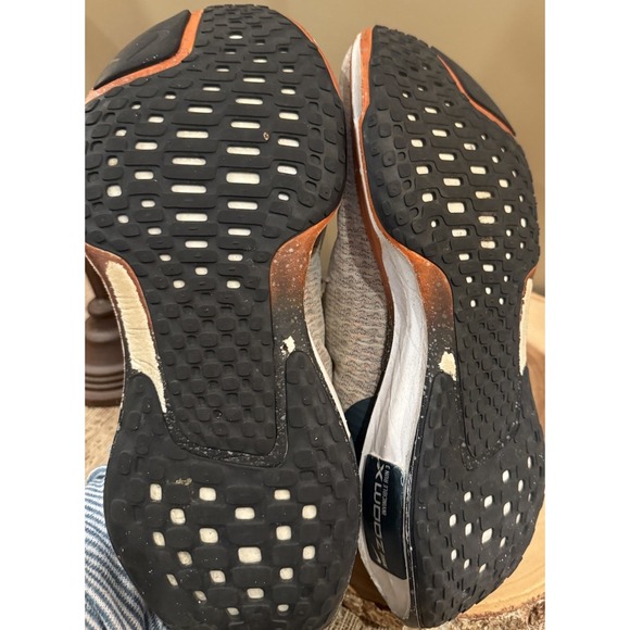 Nike Men's ZOOMX Invincible Run FK3 Running Shoes, Oatmeal/Orange Sz-13 - Picture 9 of 11